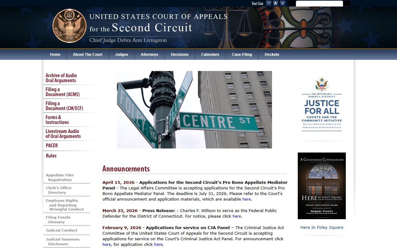Second Circuit appeals records for Rockland County federal court records